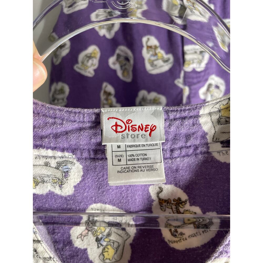 Disney Purple Minnie Mouse Two-Piece Pajama Set - Picture 3 of 7